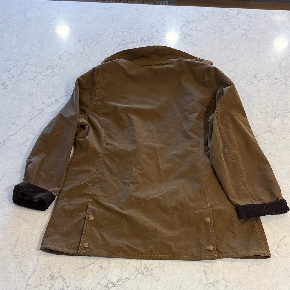 Barbour Brown and Tan Checkered Jacket - Picture 7 of 7